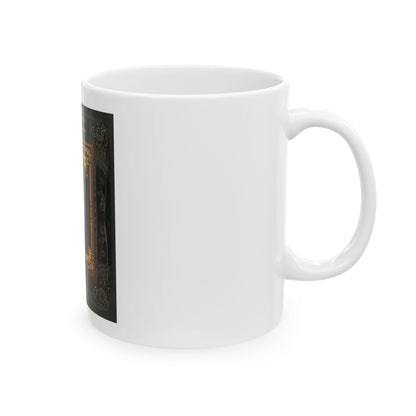 Unidentified Soldier In Confederate First Lieutentant Frock Coat (U.S. Civil War) White Coffee Mug
