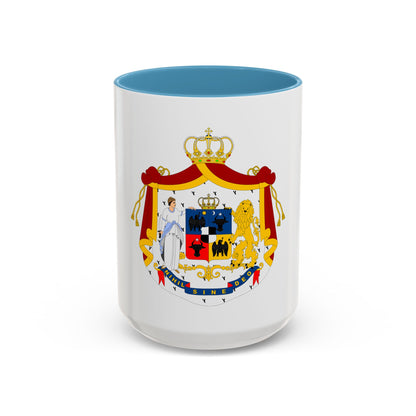 Coat of arms of Principality of Romania (1867-1872) - Accent Coffee Mug