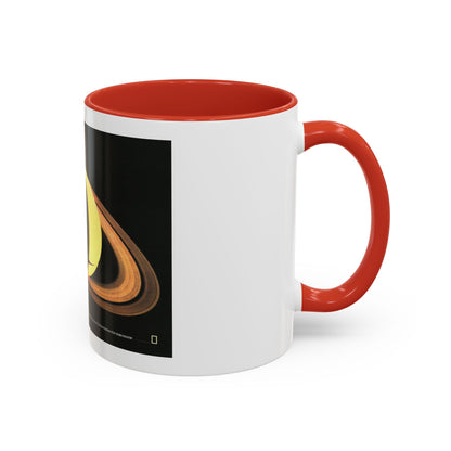 Space - Saturn (1981) (Map) Accent Coffee Mug