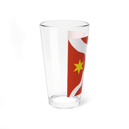 CHE Seebach ZH Flag (Switzerland) Pint Glass 16oz