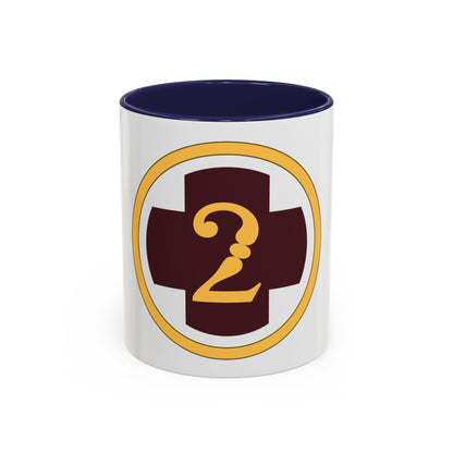 2 Medical Brigade (U.S. Army) Accent Coffee Mug