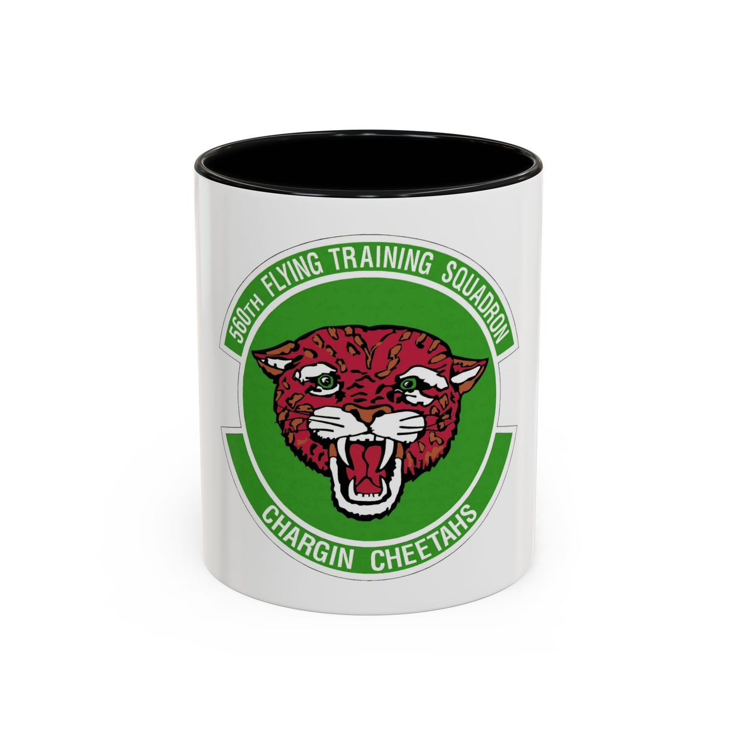 560 Flying Training Squadron AETC (U.S. Air Force) Accent Coffee Mug