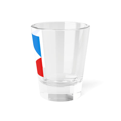 Trostinka vas prapor (Ukraine) Shot Glass 1.5oz
