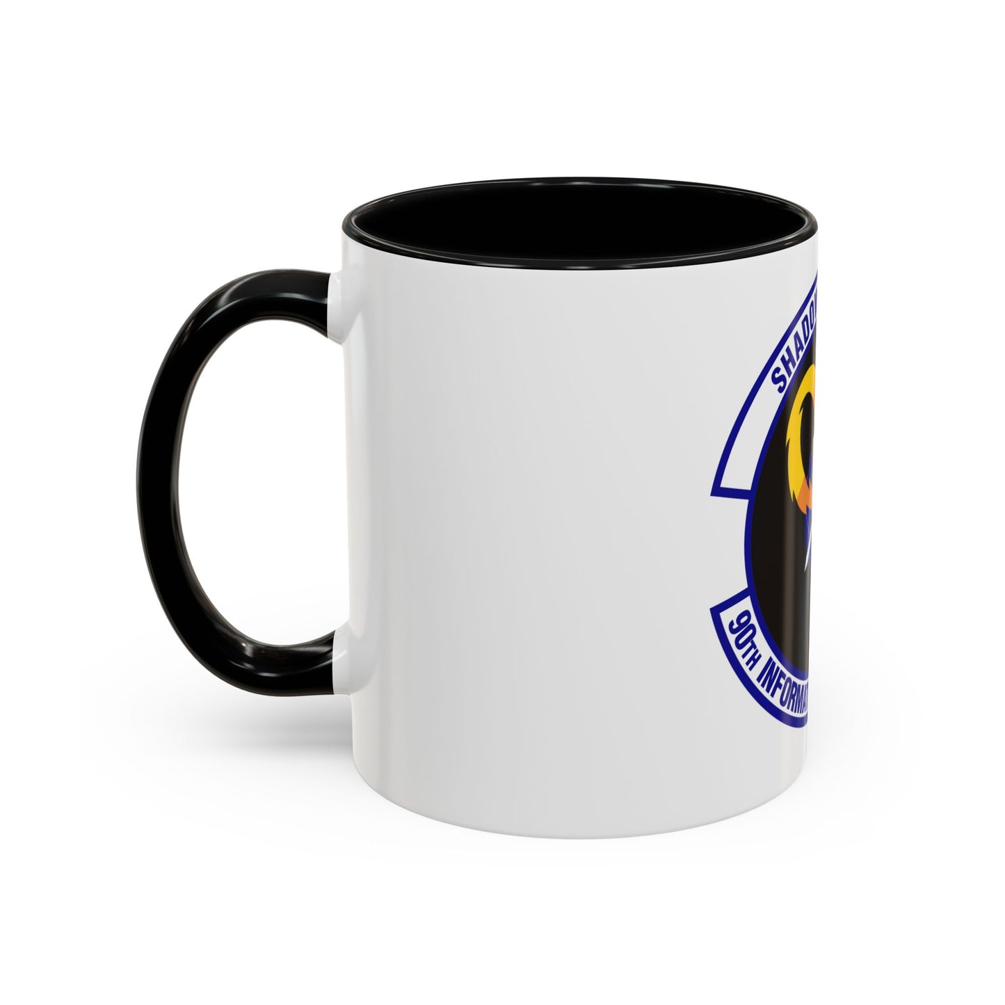 90th Information Operations Squadron (U.S. Air Force) Accent Coffee Mug