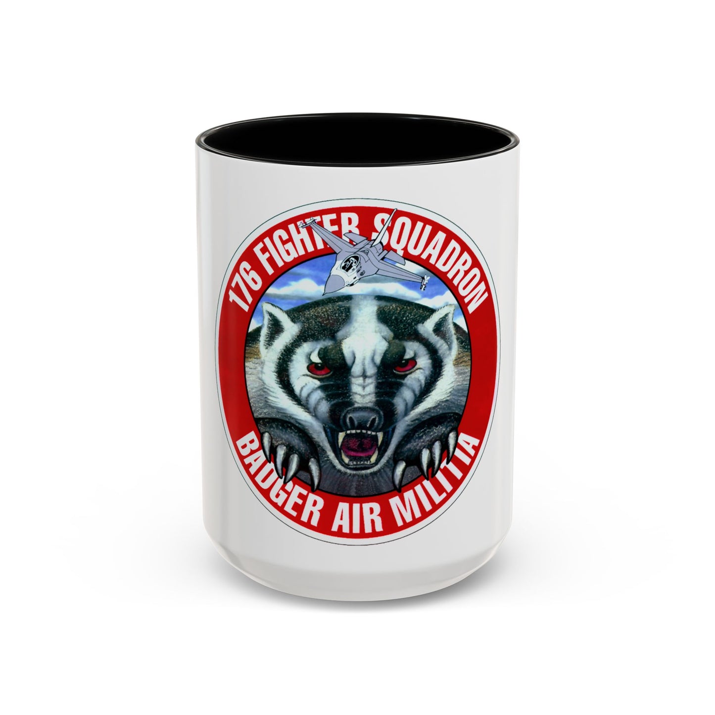 176th Fighter Squadron (U.S. Air Force) Accent Coffee Mug