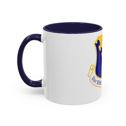 31st Mission Support Group (U.S. Air Force) Accent Coffee Mug