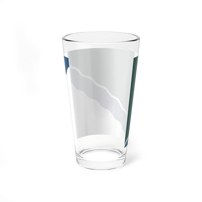 Flag of Novosibirsk (Russia) Pint Glass 16oz