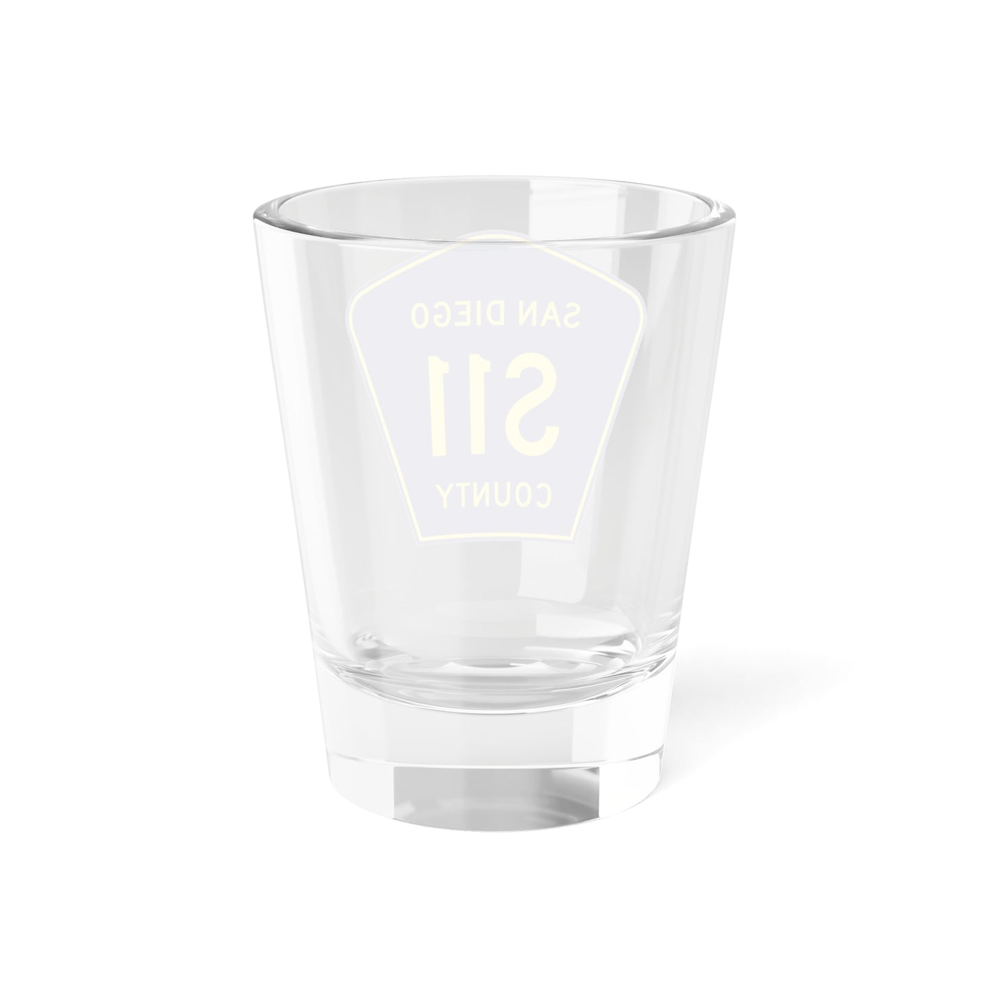 San Diego County S11 (California) (Road Sign) Shot Glass 1.5oz