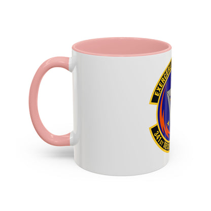 341st Security Support Squadron (U.S. Air Force) Accent Coffee Mug