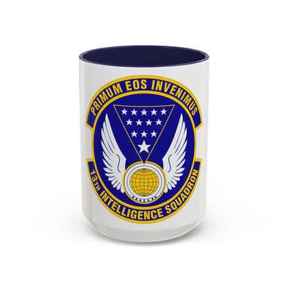 13 Intelligence Squadron ACC (U.S. Air Force) Accent Coffee Mug