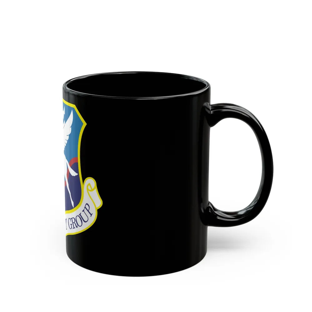 135th Airlift Group (U.S. Air Force) Black Coffee Mug-Go Mug Yourself