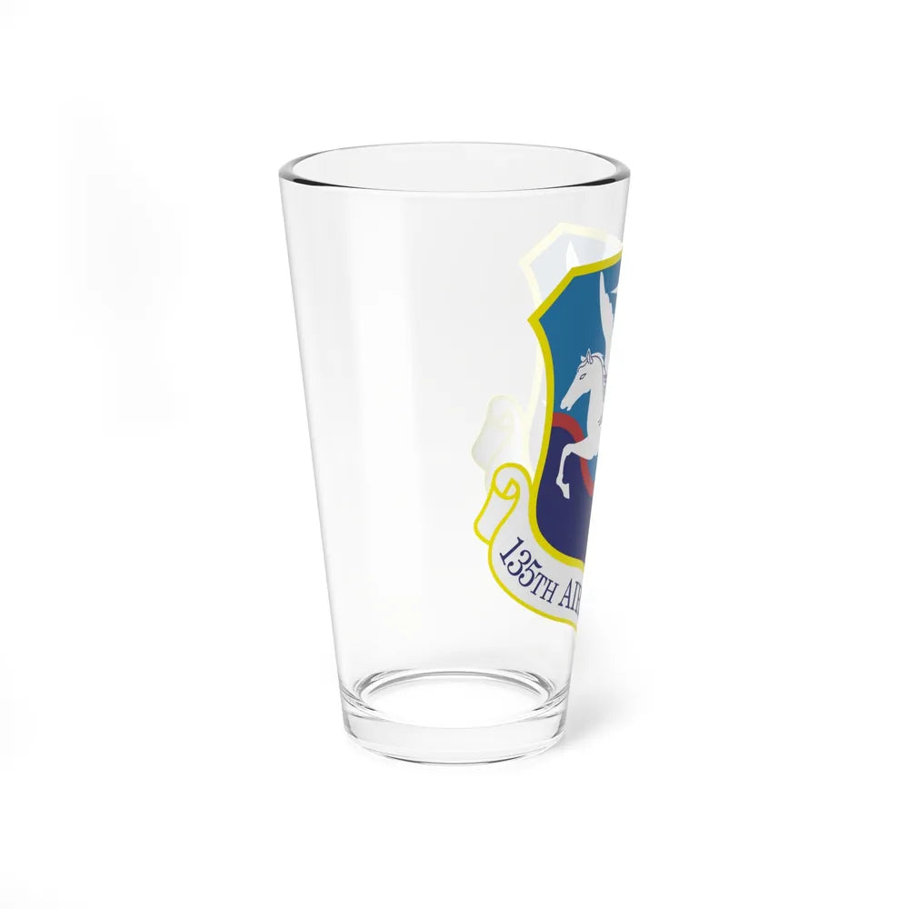 135th Airlift Group (U.S. Air Force) Pint Glass 16oz-Go Mug Yourself