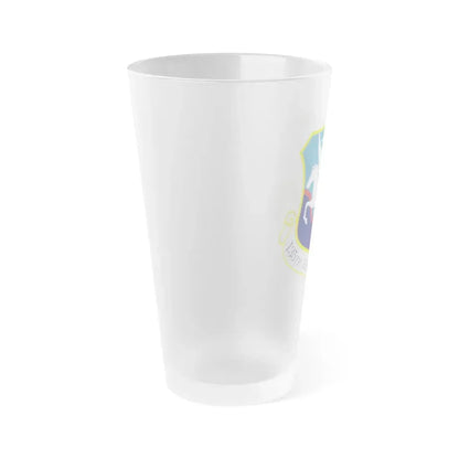 135th Airlift Group (U.S. Air Force) Frosted Pint Glass 16oz - Go Mug Yourself