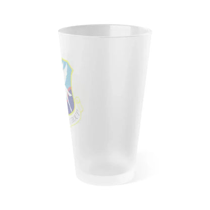 135th Airlift Group (U.S. Air Force) Frosted Pint Glass 16oz - Go Mug Yourself