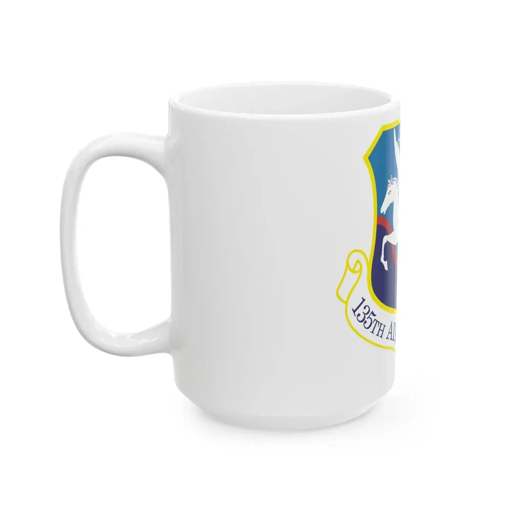 135th Airlift Group (U.S. Air Force) White Coffee Mug - Go Mug Yourself