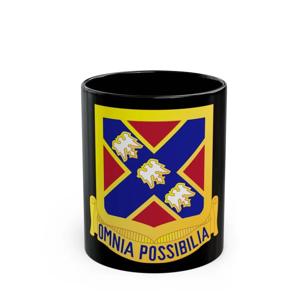 135th Artillery Regiment (U.S. Army) Black Coffee Mug-11oz-Go Mug Yourself