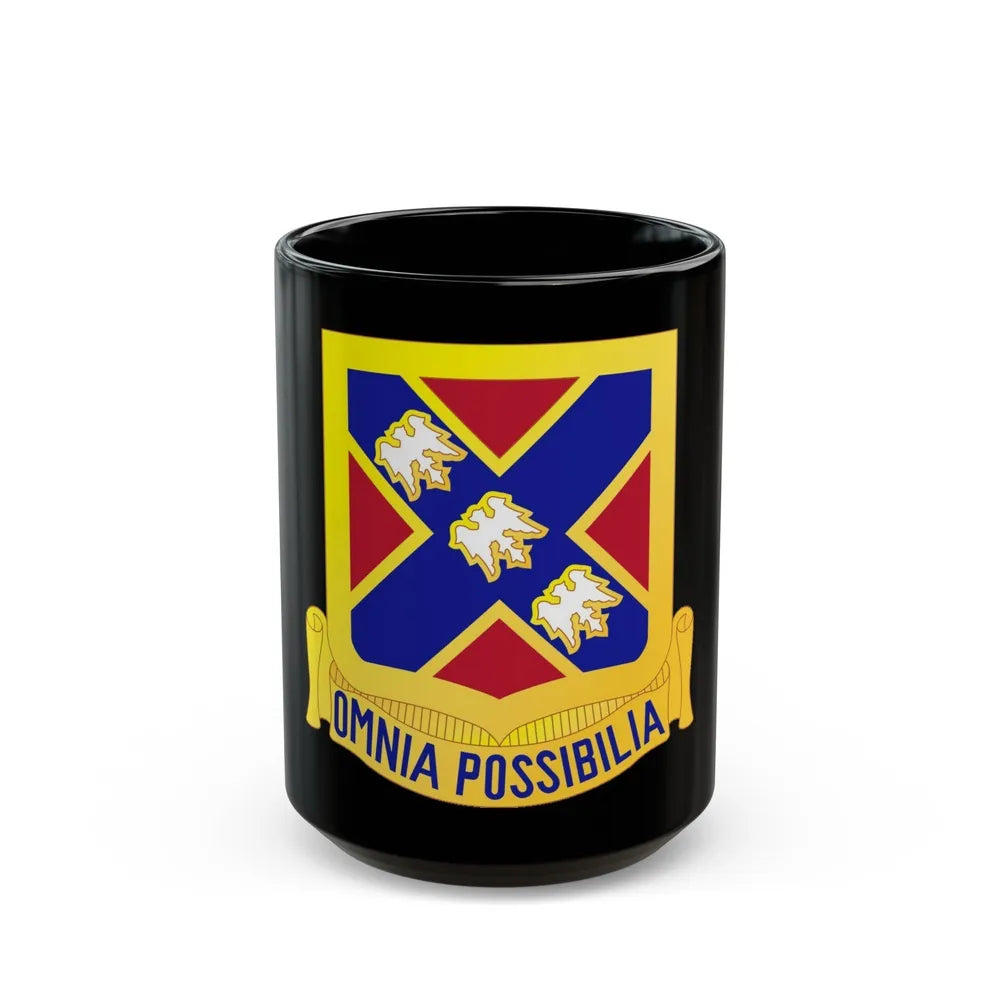 135th Artillery Regiment (U.S. Army) Black Coffee Mug-15oz-Go Mug Yourself