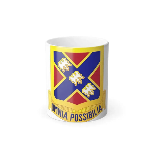 135th Artillery Regiment (U.S. Army) Color Changing Coffee Mug 11oz - Go Mug Yourself