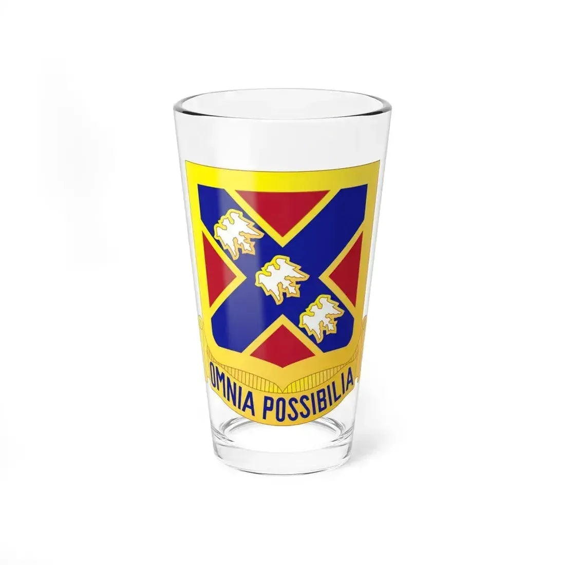 135th Artillery Regiment (U.S. Army) Pint Glass 16oz 16oz - Go Mug Yourself