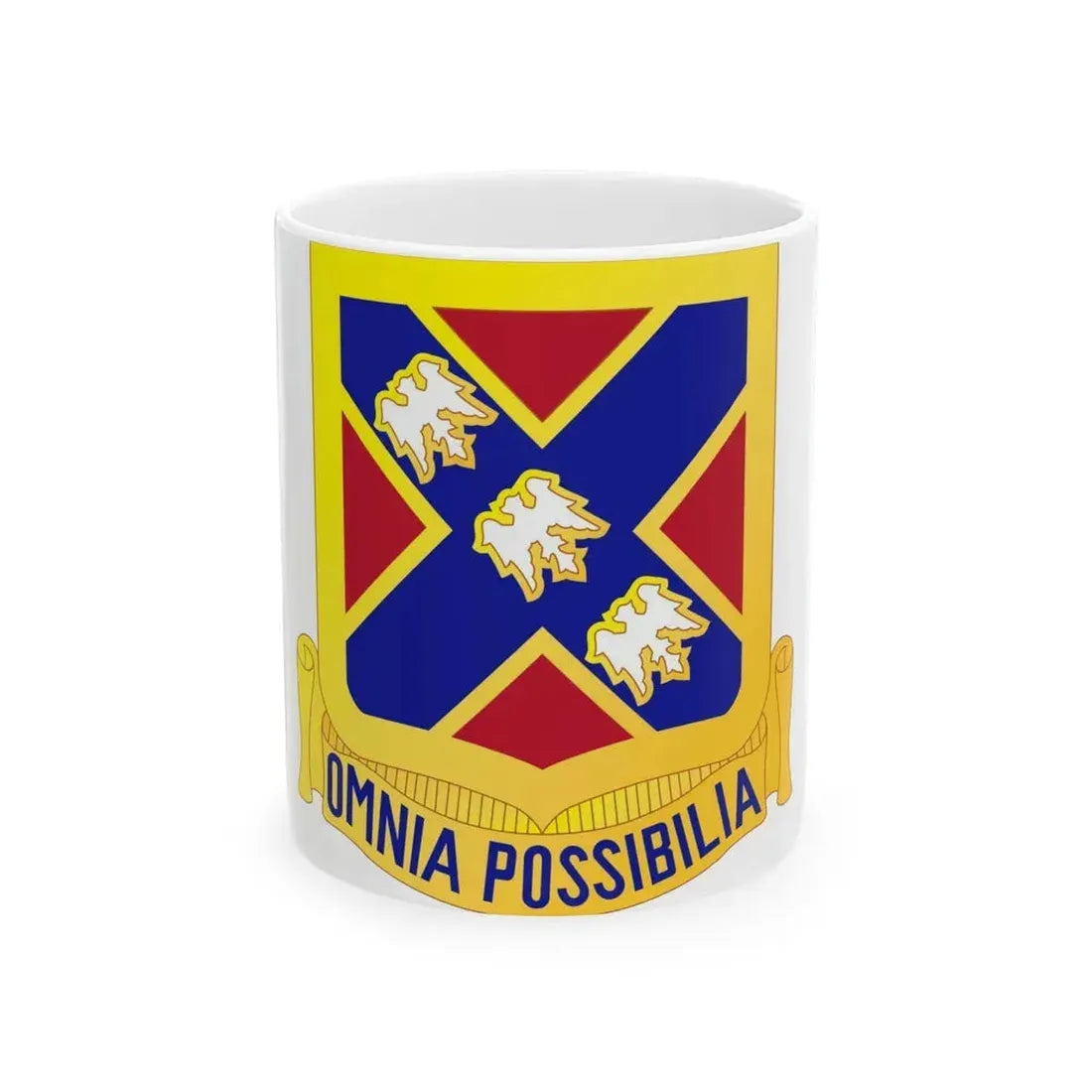 135th Artillery Regiment (U.S. Army) White Coffee Mug 11oz - Go Mug Yourself