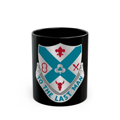 135th Infantry Regiment (U.S. Army) Black Coffee Mug-11oz-Go Mug Yourself