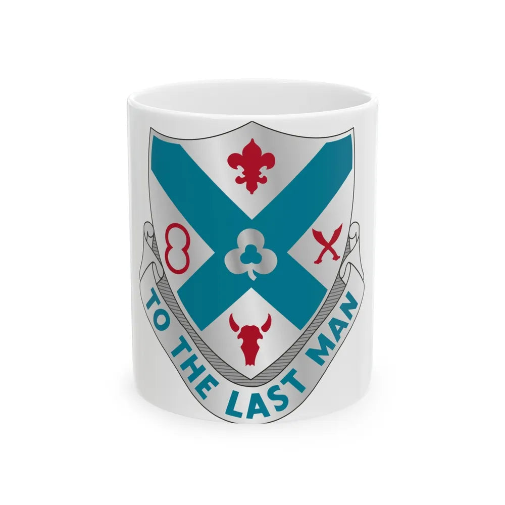 135th Infantry Regiment (U.S. Army) White Coffee Mug-11oz-Go Mug Yourself