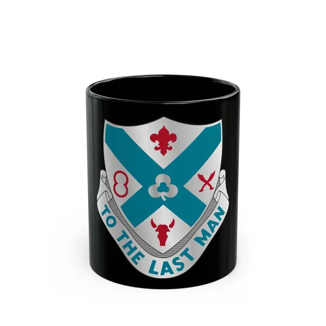 135th Infantry Regiment (U.S. Army) Black Coffee Mug 11oz - Go Mug Yourself