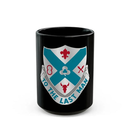 135th Infantry Regiment (U.S. Army) Black Coffee Mug 15oz - Go Mug Yourself