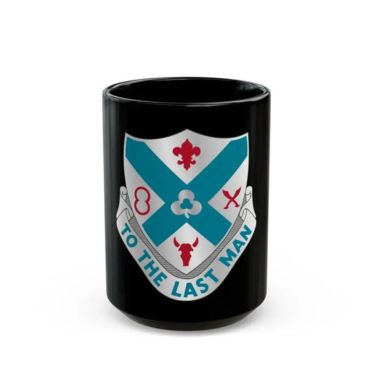 135th Infantry Regiment (U.S. Army) Black Coffee Mug 15oz - Go Mug Yourself