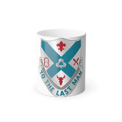 135th Infantry Regiment (U.S. Army) Color Changing Coffee Mug 11oz - Go Mug Yourself