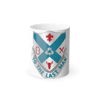 135th Infantry Regiment (U.S. Army) Color Changing Coffee Mug 11oz - Go Mug Yourself