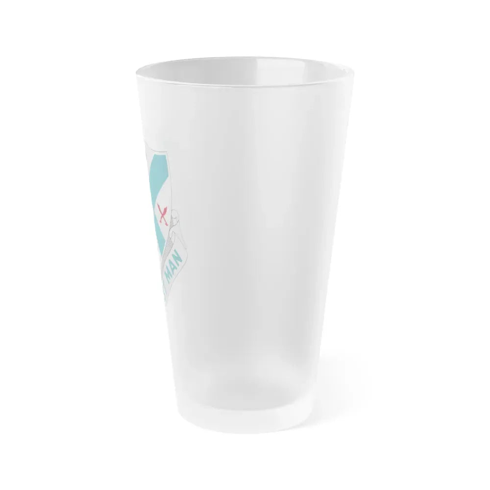 135th Infantry Regiment (U.S. Army) Frosted Pint Glass 16oz - Go Mug Yourself
