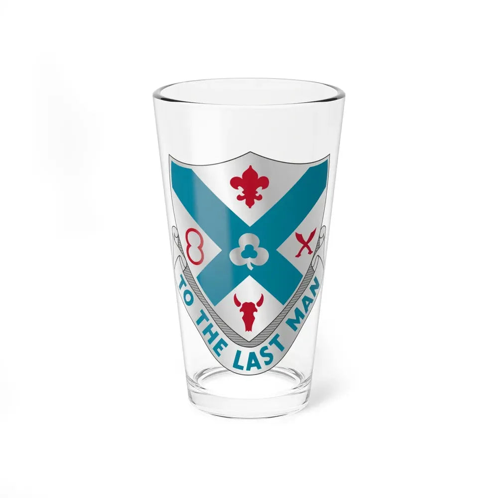 135th Infantry Regiment (U.S. Army) Pint Glass 16oz 16oz - Go Mug Yourself