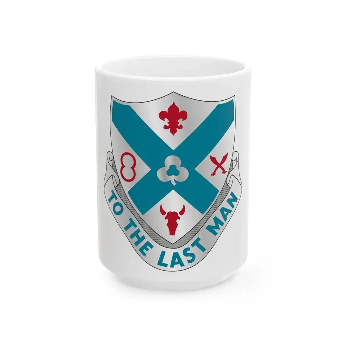 135th Infantry Regiment (U.S. Army) White Coffee Mug 15oz - Go Mug Yourself