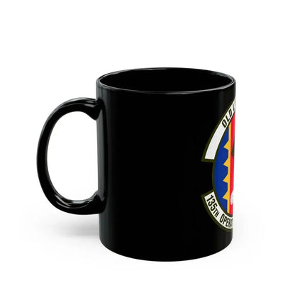 135th Operations Support Flight (U.S. Air Force) Black Coffee Mug - Go Mug Yourself