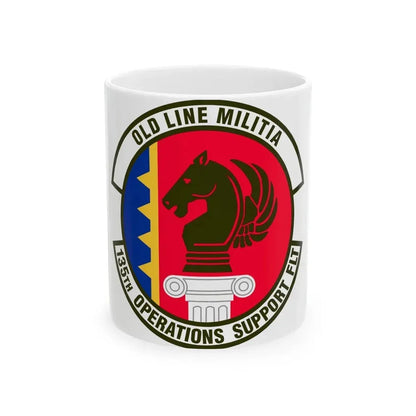 135th Operations Support Flight (U.S. Air Force) White Coffee Mug 11oz - Go Mug Yourself