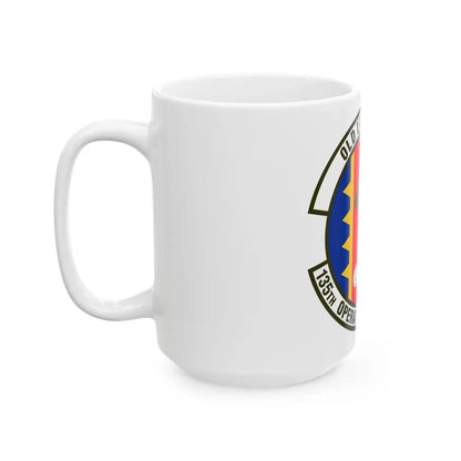 135th Operations Support Flight (U.S. Air Force) White Coffee Mug - Go Mug Yourself