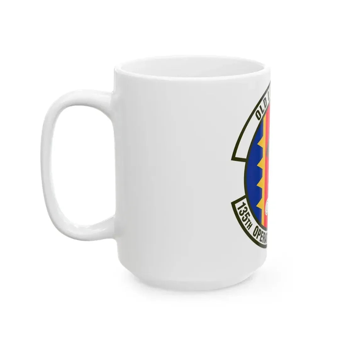 135th Operations Support Flight (U.S. Air Force) White Coffee Mug - Go Mug Yourself