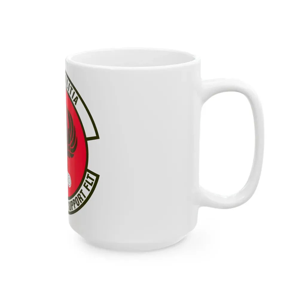 135th Operations Support Flight (U.S. Air Force) White Coffee Mug - Go Mug Yourself