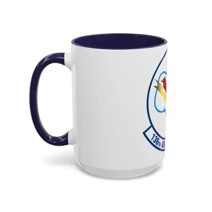 136 Air Refueling Squadron (U.S. Air Force) Accent Coffee Mug - Go Mug Yourself