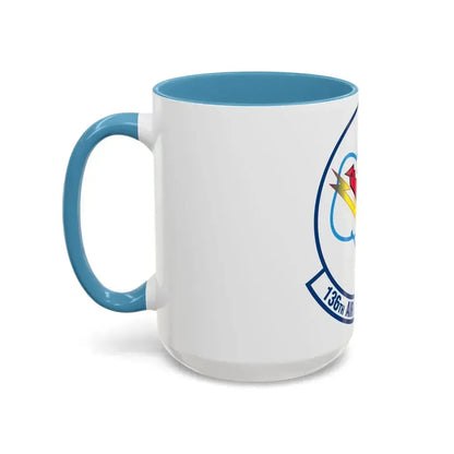 136 Air Refueling Squadron (U.S. Air Force) Accent Coffee Mug - Go Mug Yourself