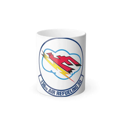 136 Air Refueling Squadron (U.S. Air Force) Color Changing Coffee Mug 11oz - Go Mug Yourself