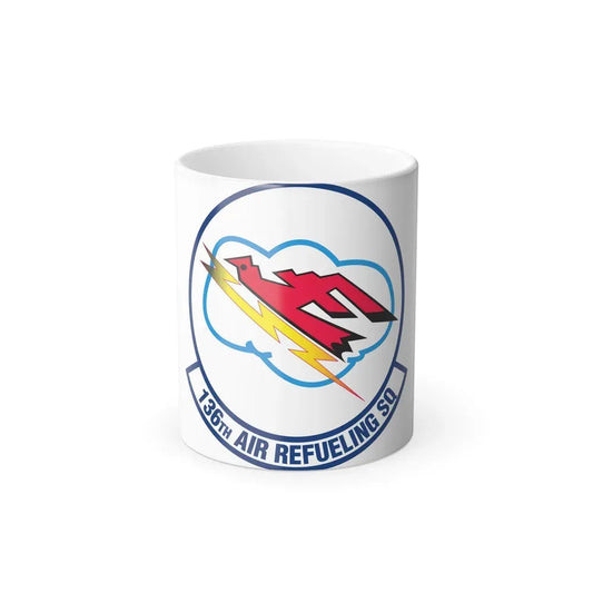 136 Air Refueling Squadron (U.S. Air Force) Color Changing Coffee Mug 11oz - Go Mug Yourself