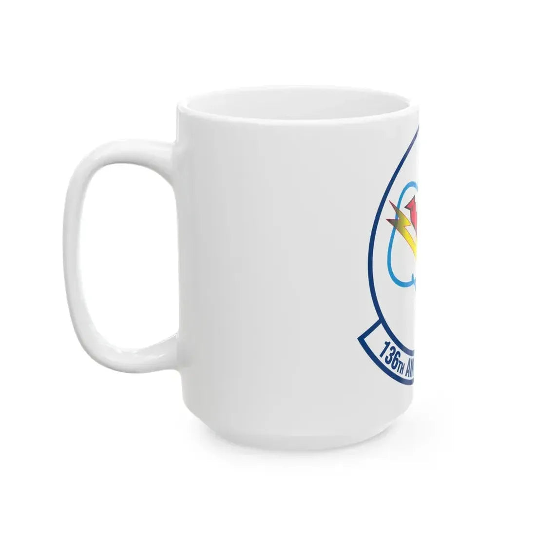 136 Air Refueling Squadron (U.S. Air Force) White Coffee Mug - Go Mug Yourself