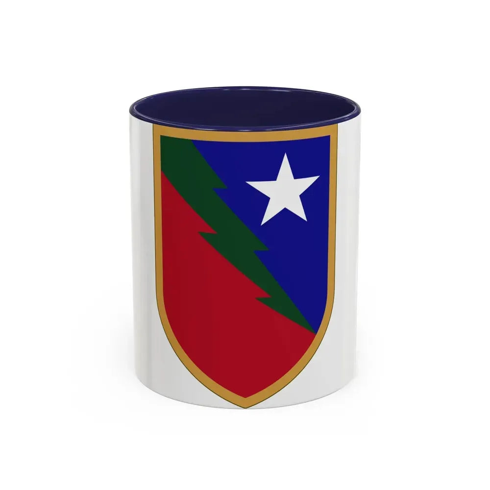 136 Maneuver Enhancement Brigade 2 (U.S. Army) Accent Coffee Mug 11oz Navy - Go Mug Yourself