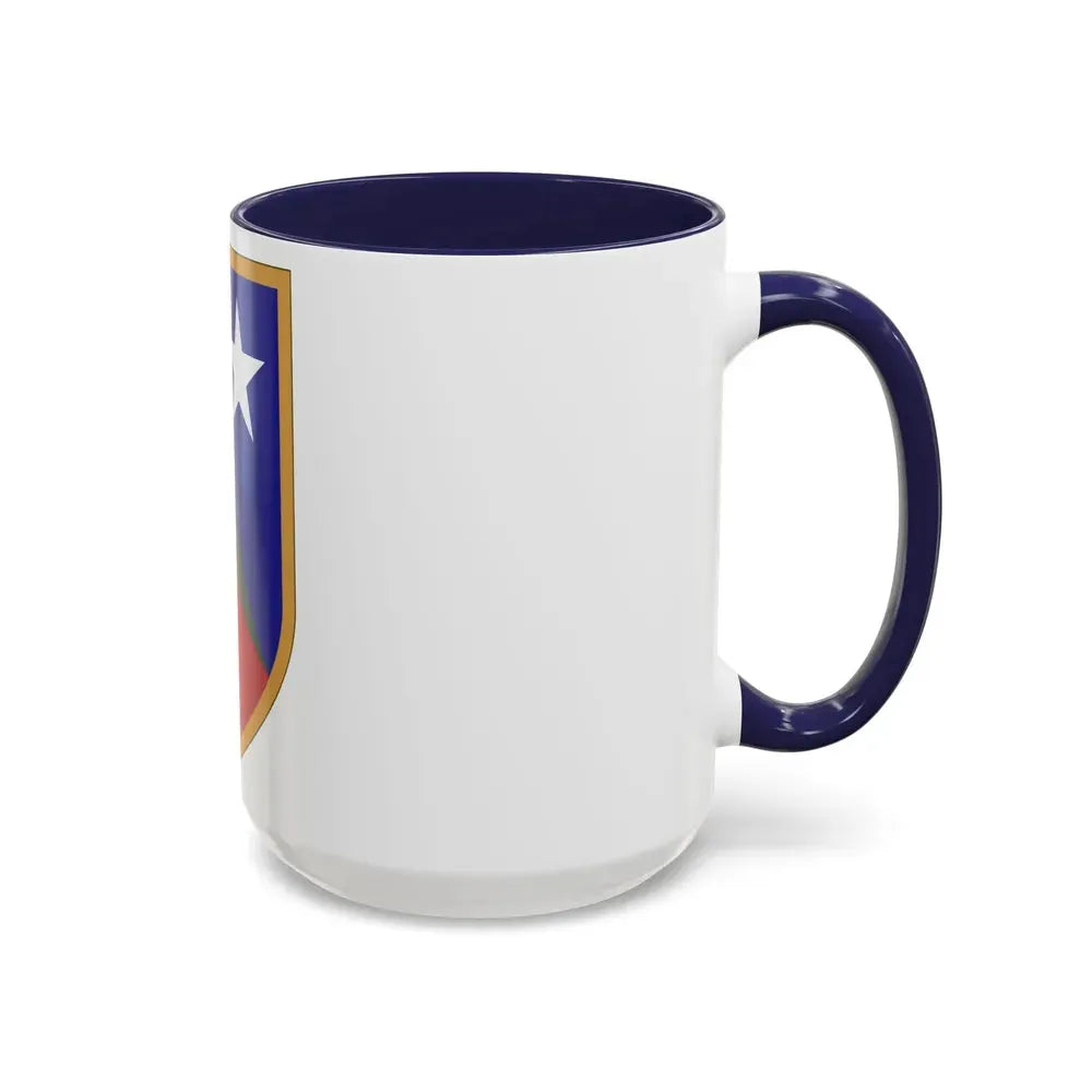 136 Maneuver Enhancement Brigade 2 (U.S. Army) Accent Coffee Mug - Go Mug Yourself