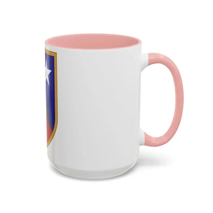 136 Maneuver Enhancement Brigade 2 (U.S. Army) Accent Coffee Mug - Go Mug Yourself