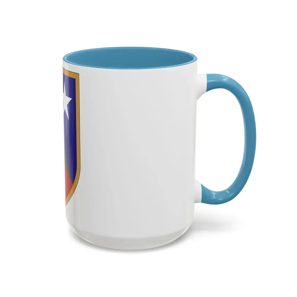 136 Maneuver Enhancement Brigade 2 (U.S. Army) Accent Coffee Mug - Go Mug Yourself