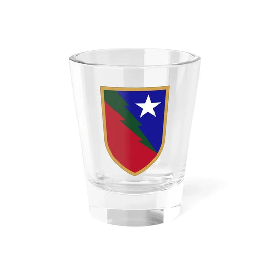 136 Maneuver Enhancement Brigade 2 (U.S. Army) Shot Glass 1.5oz 1.5oz - Go Mug Yourself