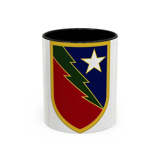 136 Maneuver Enhancement Brigade 3 (U.S. Army) Accent Coffee Mug 11oz Black - Go Mug Yourself